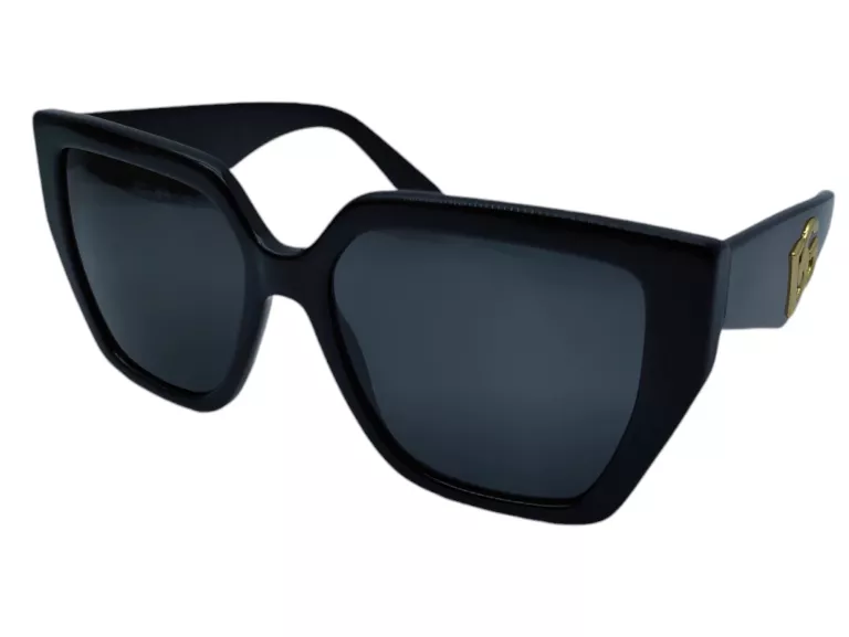 OKULARY PRZECIWSŁONECZNE DOLCE&GABBANA DG 4438 - 501/87 BLACK DARK GREY
