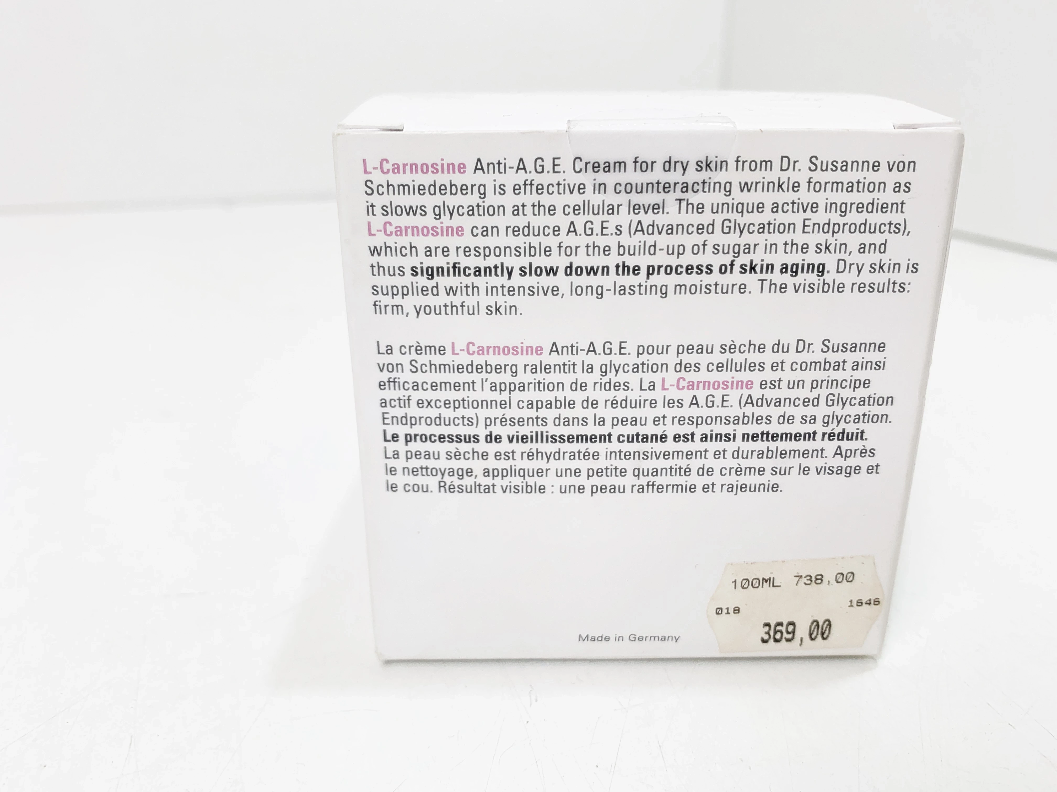 derma-cosmetics-dr-susanne-von-schmiedeberg-l-carnosine-ean-gtin-8427395507303
