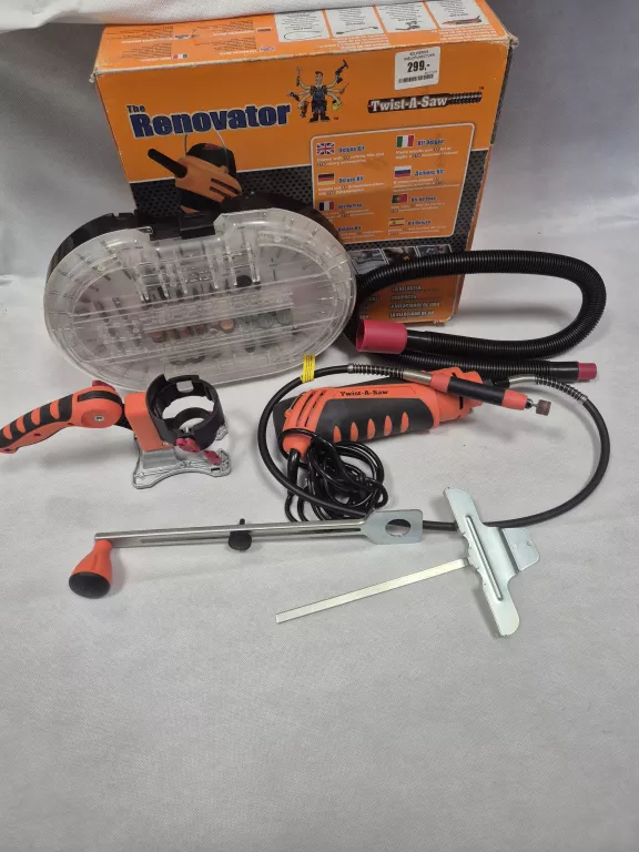 SZLIFIERKA WIELOFUNKCYJNA TWIST A SAW 550 ZESTAW