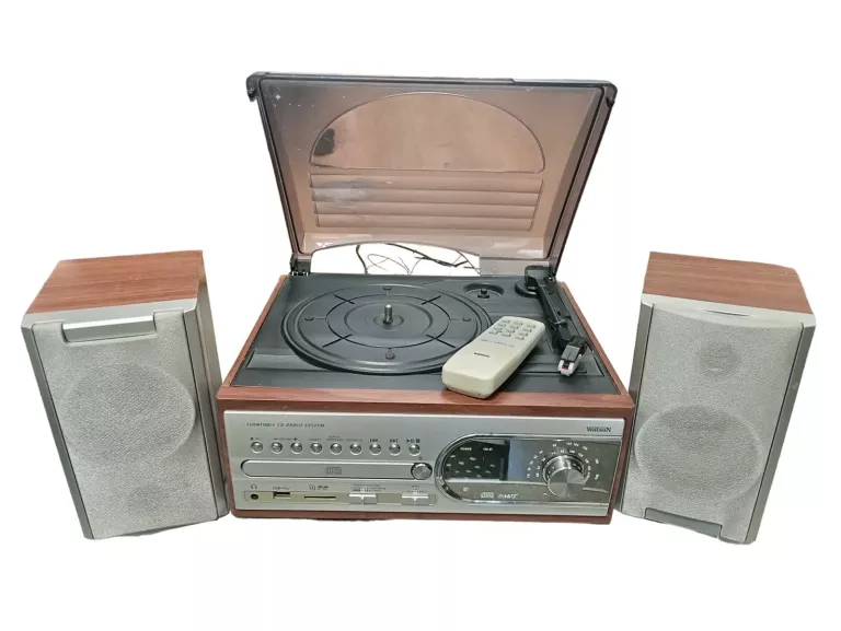 GRAMOFON WATSON PH8500 MUE + GŁOŚNIKI PILOT I 2 PŁYTY