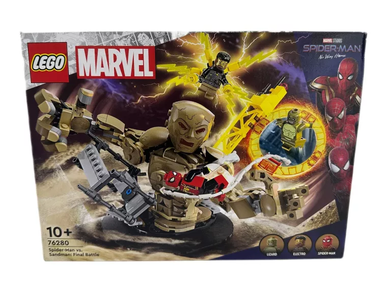KLOCKI LEGO MARVEL SUPER HEROES 76280 - SPIDER-MAN VS. SANDMAN: OSTA BITWA
