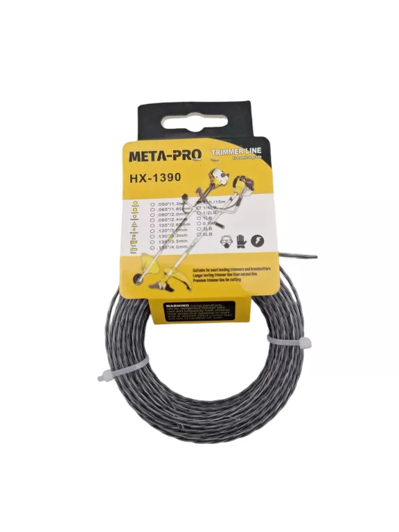 ŻYŁKA TNĄCA META-PRO 2.4X15