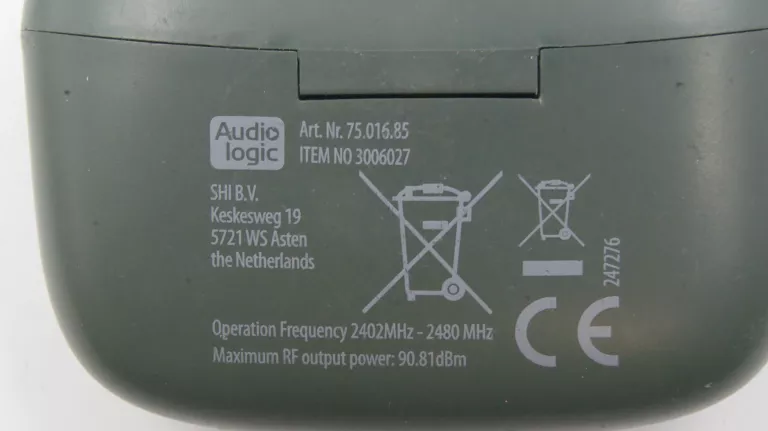 SŁUCHAWKI AUDIO LOGIC TWS EARBUDS ZIELONE