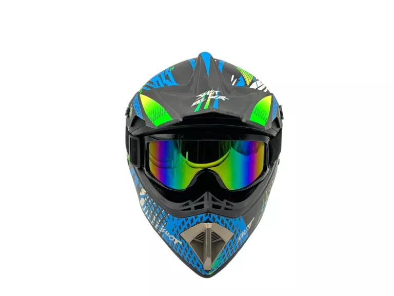 KASK CROSSOWY MOTOCYKLOWY DOT FMVSS 218 ROZMIAR XL