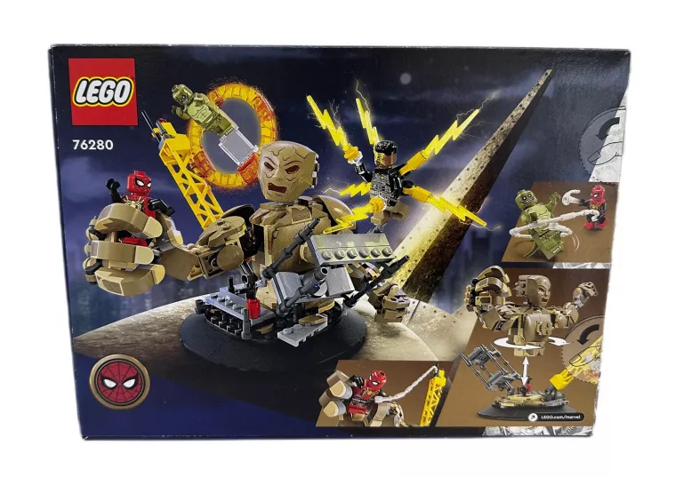 KLOCKI LEGO MARVEL SUPER HEROES 76280 - SPIDER-MAN VS. SANDMAN: OSTA BITWA