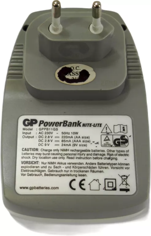 ŁADOWARKA DO AKUMULATORÓW GP POWERBANK GPPB11GS