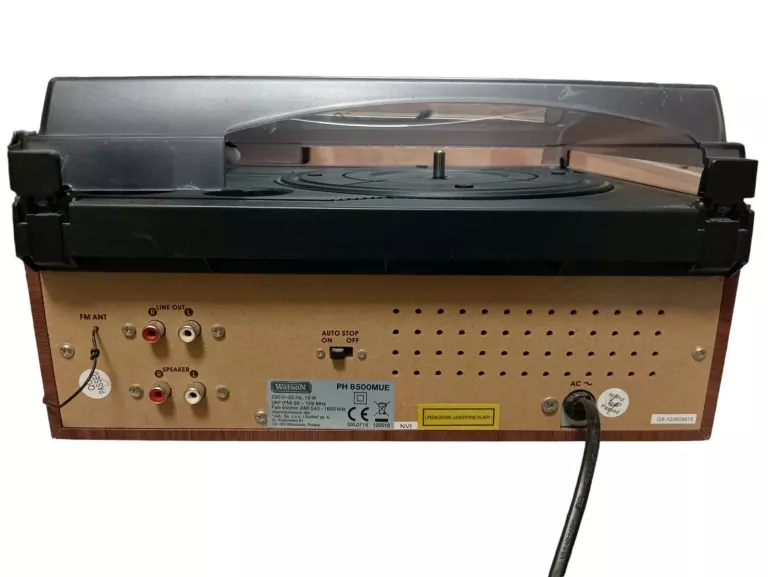 GRAMOFON WATSON PH8500 MUE + GŁOŚNIKI PILOT I 2 PŁYTY