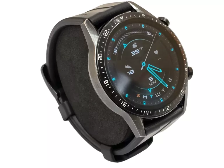 SMARTWATCH HUAWEI WATCH GT 2 SPORT 1,39'' 46MM LTN-B19 CZARNY, CZERWONY