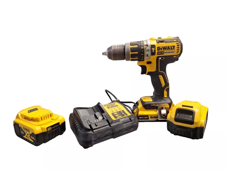 WKRĘTARKA UDAROWA DEWALT DCD795 + 3 AKU + ŁADOWARKA