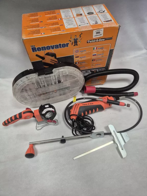 SZLIFIERKA WIELOFUNKCYJNA TWIST A SAW 550 ZESTAW
