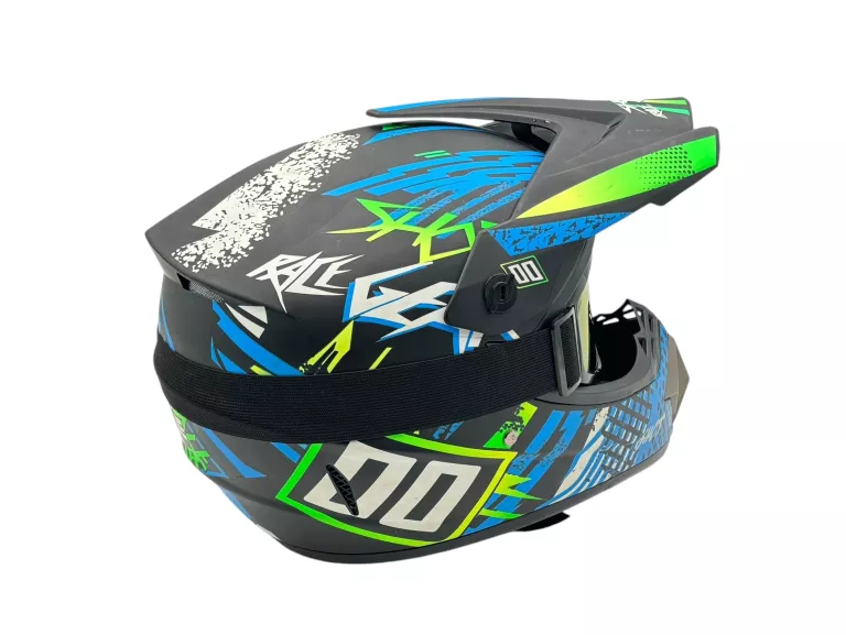 KASK CROSSOWY MOTOCYKLOWY DOT FMVSS 218 ROZMIAR XL