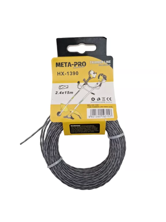 ŻYŁKA TNĄCA META-PRO 2.4X15