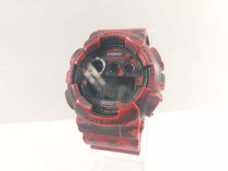 ZEGAREK CASIO G-SHOCK GD-120CM CZERWONY