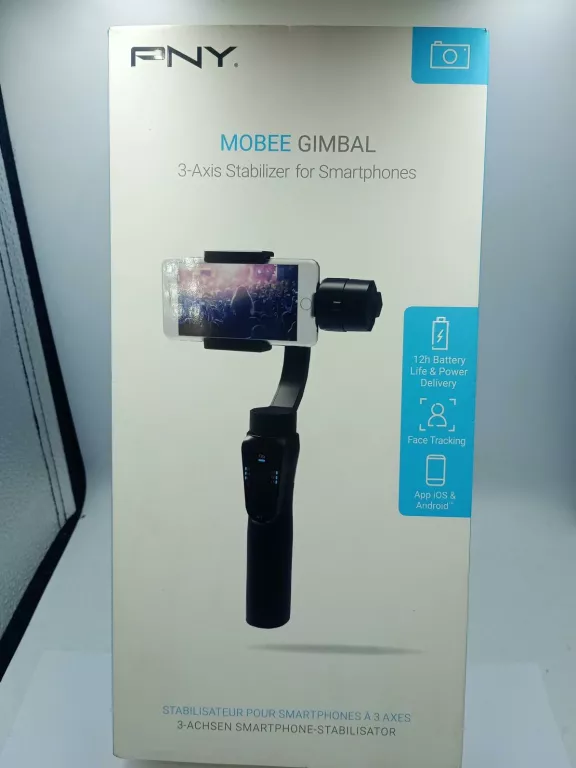STATYW WYSIĘGNIK GIMBAL PNY MOBEE 3-AXIS KARTON