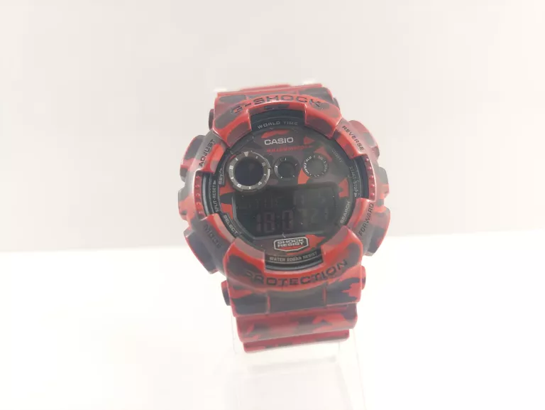 ZEGAREK CASIO G-SHOCK GD-120CM CZERWONY