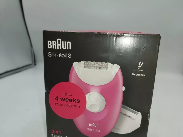 DEPILATOR BRAUN SILK-ÉPIL 3 3-276 KOMPLET
