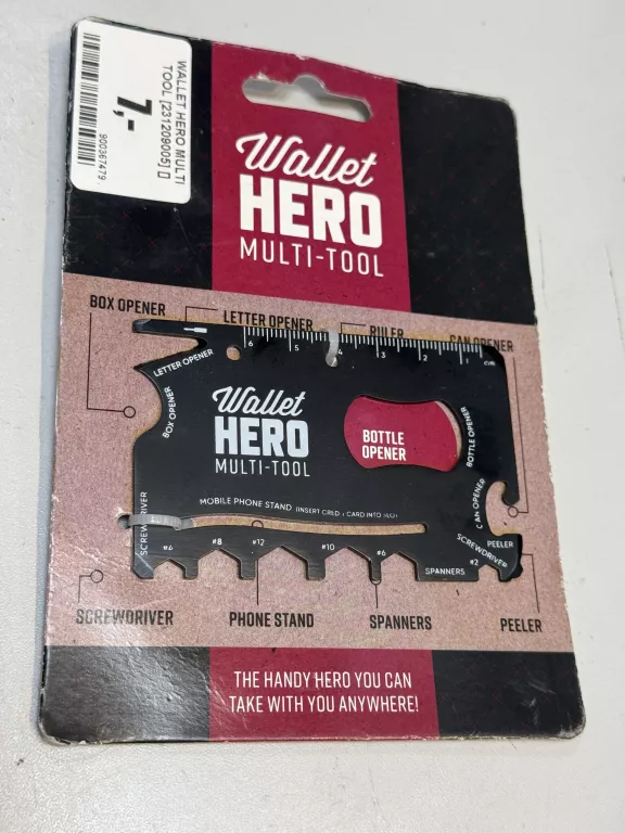 WALLET HERO MULTI TOOL