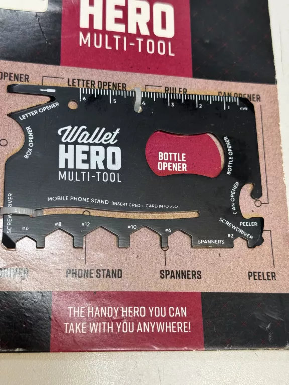 WALLET HERO MULTI TOOL