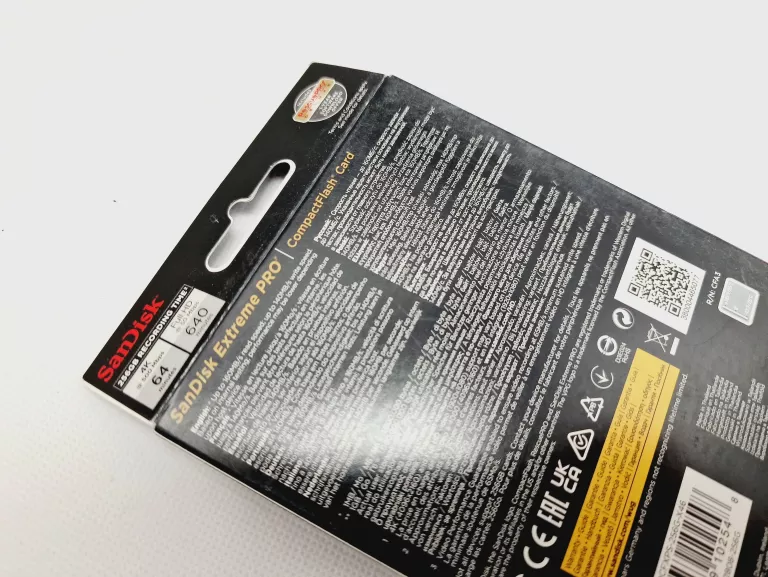 KARTA PAMIĘCI SAN DISC COMPACTFLASCH EXTREME PRO 256 GB