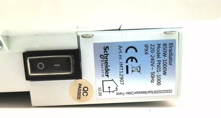 GRZEJNIK ELEKTRYCZNY SCHNEIDER ELECTRIC PN01-1000