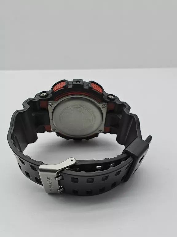 ZEGAREK CASIO G-SHOCK GA-100 CZARNO CZERWONY