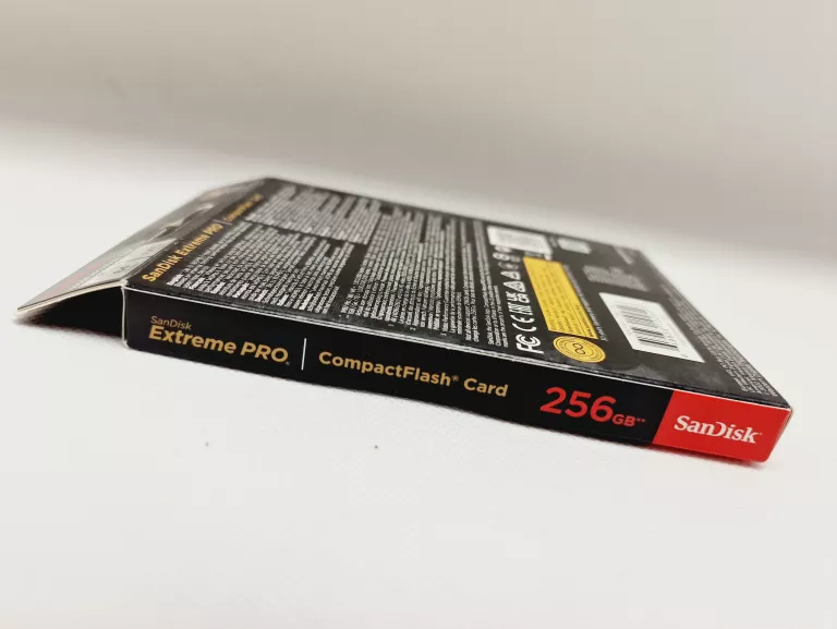 KARTA PAMIĘCI SAN DISC COMPACTFLASCH EXTREME PRO 256 GB