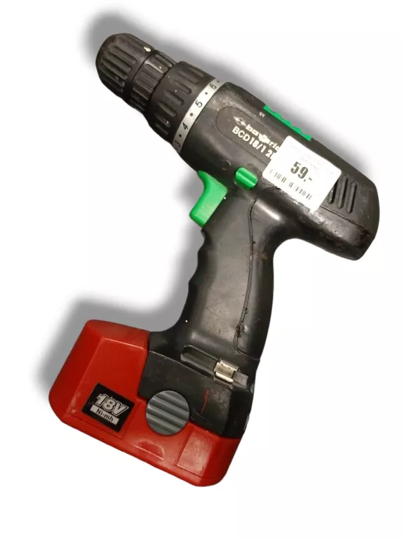 WKRĘTARKA BAVARIA ZASILANIE AKUMULATOROWE 18 V BCD18/1 2B+2XAKU+ŁAD