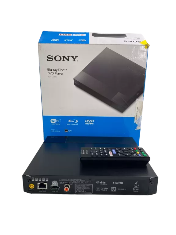 ODTWARZACZ BLU-RAY SONY BDP-S3700 WIFI USB