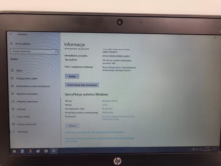 LAPTOP HP ELITEBOOK 820 G2 8/120GB I5-5300U WIN10 PRO + ZASILACZ OPIS!
