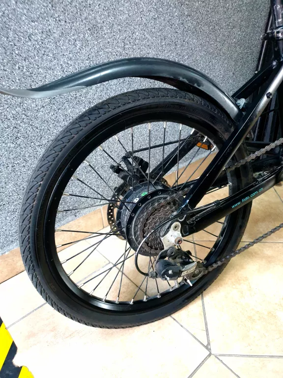 ROWER ELEKTRYCZNY FIIDO D4S ALUMINIUM KOŁO 20 " CZARNY