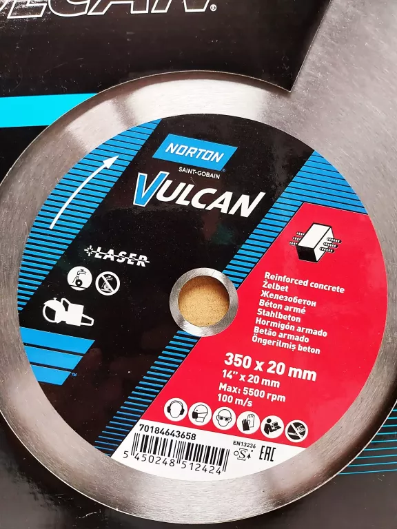 TARCZA NORTON VULCAN 350 X 20 MM