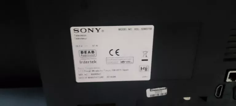 TELEWIZOR SONY KDL-32WD750 SMART TV