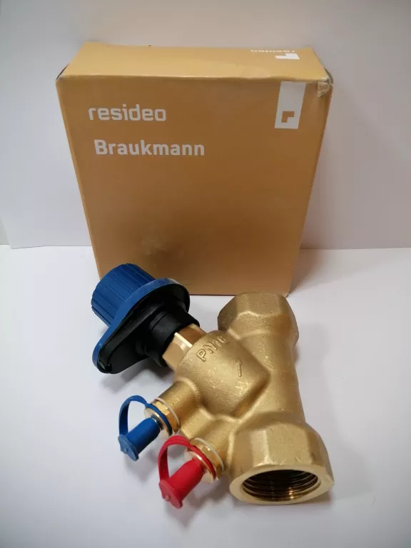 ZAWÓR REGULACYJNO-POMIAROWY BRAUKMANN RESIDEO KOMBI 2-PLUS V5032Y0025B