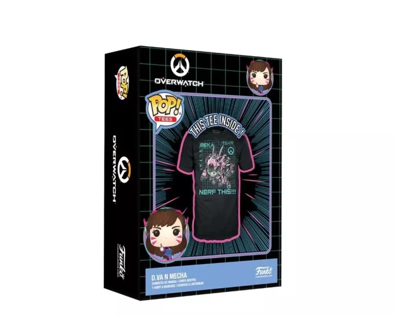 KOSZULKA FUNKO POP OVERWATCH D.VA MECHA L