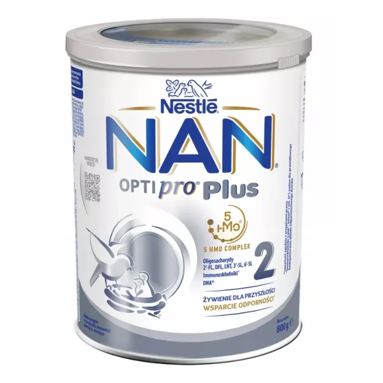 NESTLE NAN OPTIPRO 2 PLUS MLEKO MODYFIKOWANE NASTĘPNE 800G