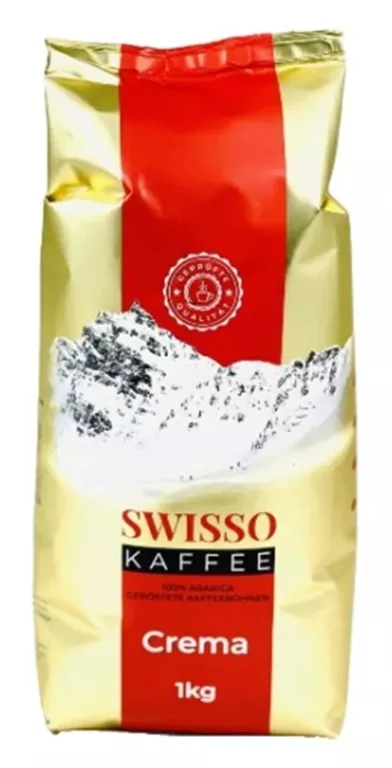 KAWA ZIARNISTA ARABICA SWISSO KAFFEE CREMA 1000 G