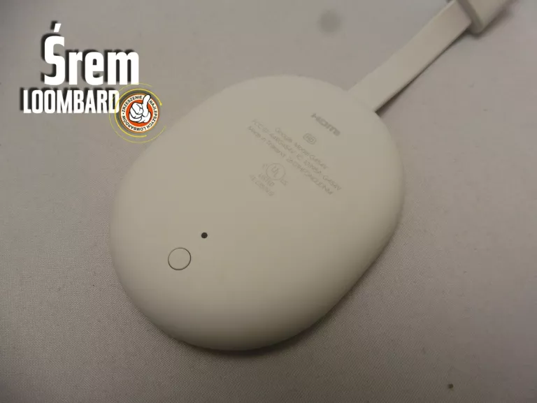 GOOGLE CHROMECAST 4, HD TV WI-FI PILOT SMART TV, KOMPLET!