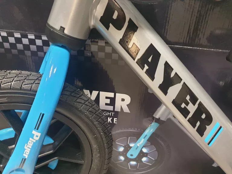 QPLAY ROWEREK BIEGOWY PLAYER BLUE + PUD