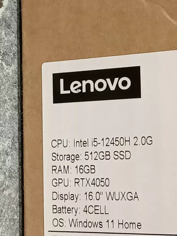 LENOVO LEGION SLIM 5 16IRH8 16 GB/ 512 GB POLECAMY