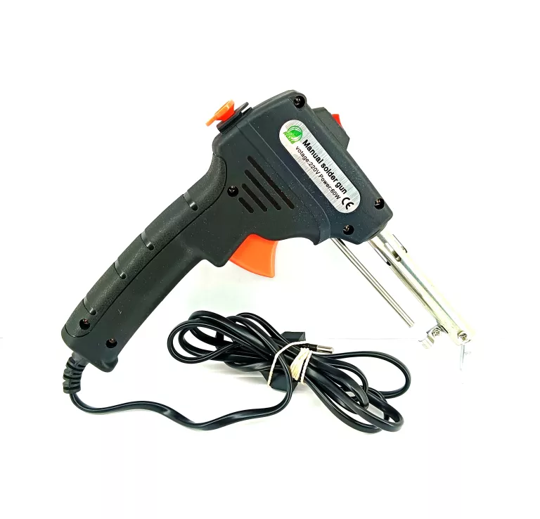 PISTOLET LUTOWNICZY ELEKTRYCZNY MANUAL SOLDER GUN IGŁA!