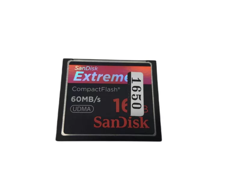 KARTA PAMIĘCI SANDISK EXTREME COMPACT FLASH UDMA 16GB