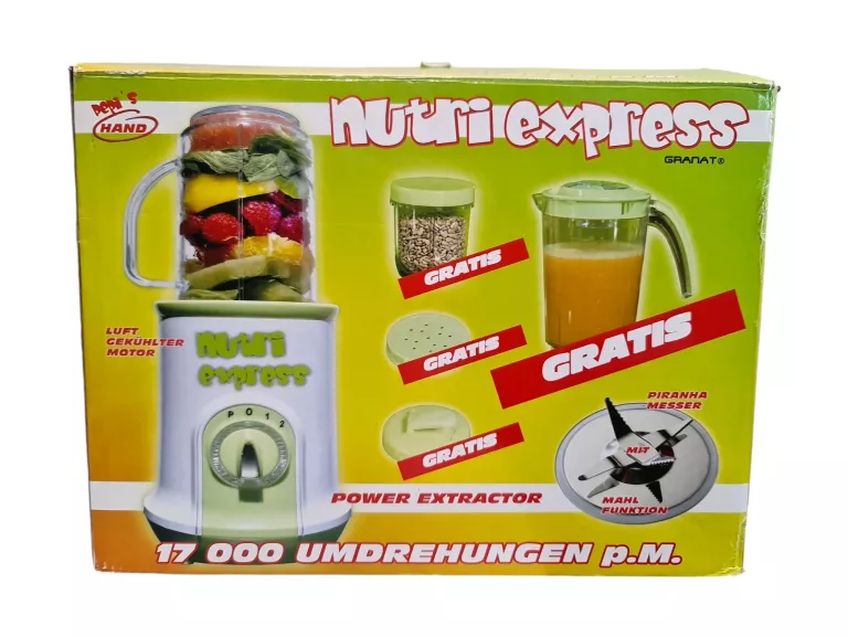 NUTRI EXPRESS MULTIBLENDER ZIELONY - BL 266 AB