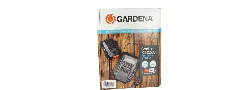 GARDENA ZESTAW AKU P4A PBA 18V/72 + ŁADOWARKA AL 1830 CV 14908-20