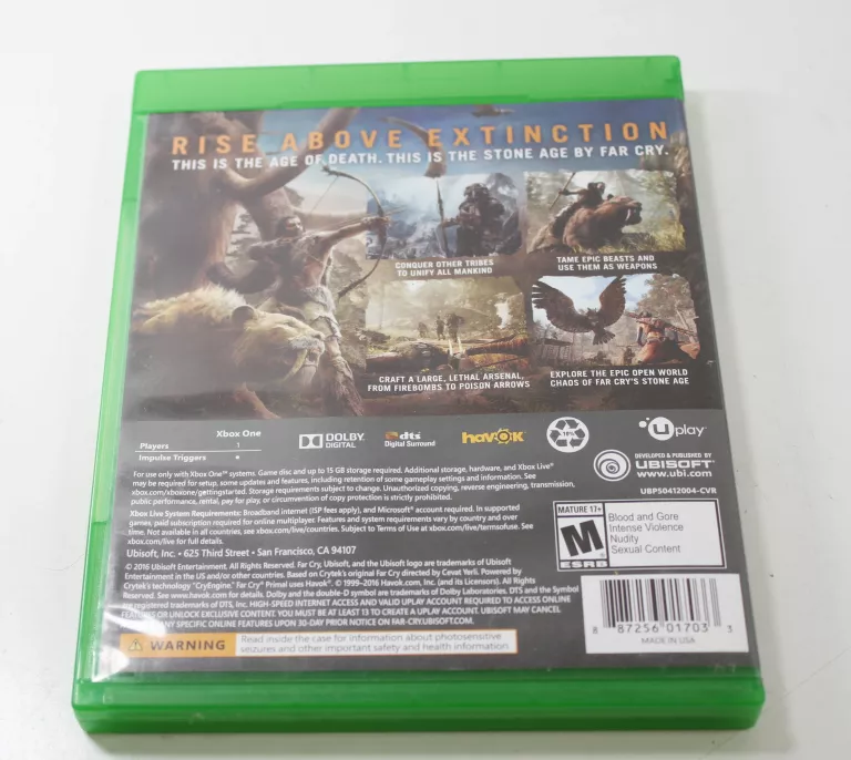 GRA XBOX ONE FARCRY PRIMAL