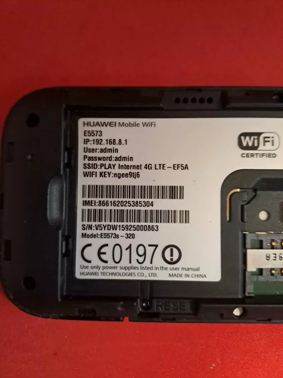 ROUTER WIFI HUAWEI E5573