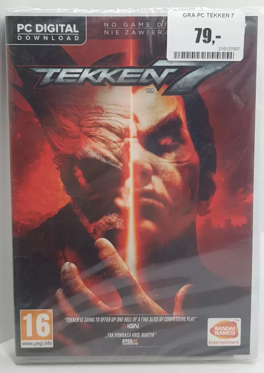 GRA PC - TEKKEN 7 - FOLIA - UNIKAT