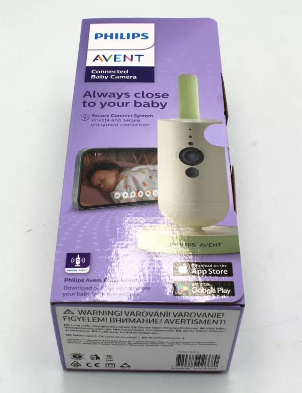 NIANIA ELEKTRONICZNA PHILIPS AVENT SCD643/26 – INTELIGENTNA KAMERA