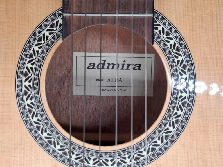 GITARA KLASYCZNA ADMIRA ALBA 4/4 PRAWORĘCZNA TOP SOSNA KLASYK
