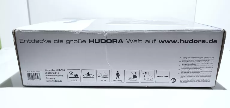 ŁYŻWY HOKEJOWE HUDORA ROZ.36-39 SZARE