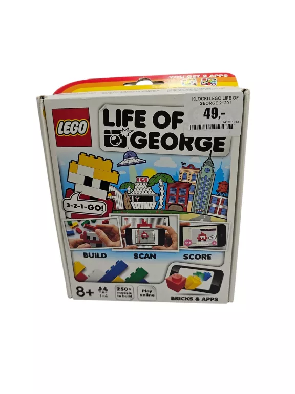 KLOCKI LEGO LIFE OF GEORGE 21201